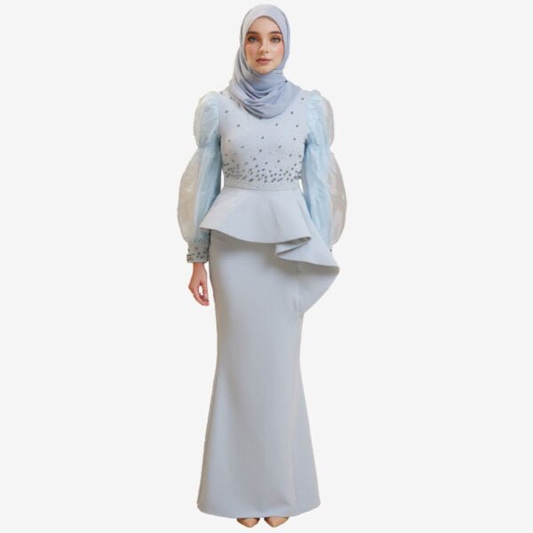 Akyla Dress in Soft Blue