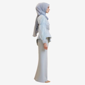 Akyla Dress in Soft Blue