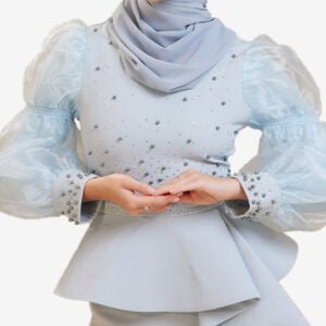 Akyla Dress in Soft Blue