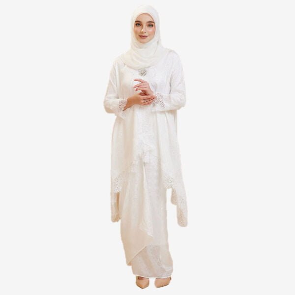 Azizah Series in White