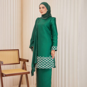 (Pre-Order) Fatima Series in Emerald Green