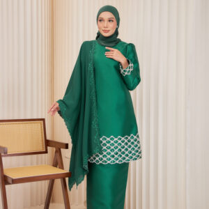 Fatima Series in Emerald Green