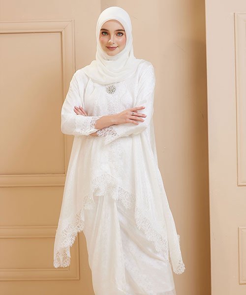 Azizah Series in White